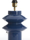 Light & Living Tafellamp Petch - 26cm - Blauw - excl. kap