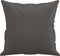 vidaXL - Sierkussens - 2 - st - 40x40 - cm - kunstleer - grijs