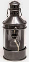 Windlicht - Olielamp - Lantaarn met olielamp L - metaal - 28x12cm