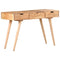 Kaptafel met spiegel 112x45x76 cm massief acaciahout