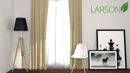 Larson - Luxe hotel verduisteringsgordijn - 3m x 2,5m - Licht taupe