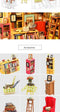 Robotime modelbouw Miniatuur bouwpakket Sam's Study hout/papier/kunststof - 190mm hoog x 225mm breed x 185mm diep - met lampje