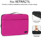 Subblim SUB-LS-0TS0002 - Laptoptas - Schokbestendig Spatwaterdicht - Roze
