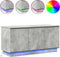 vidaXL - TV-kast - Betonnen - Grijs - 100x38x49 - cm - Gelaagd - Hout