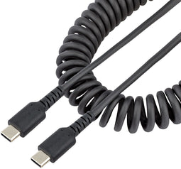 Startech.com R2CCC-1M-USB-CABLE - USB-C Laadkabel - Robuuste Fast Charge & Sync - Zwart