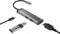Natec Fowler Slim - Hub USB - 2x USB 3.2 Gen1 5Gb/s - 1x USB-C 3.2 Gen1 5Gb/s - HDMI 1.4 - 13mm hoog - 28mm breed