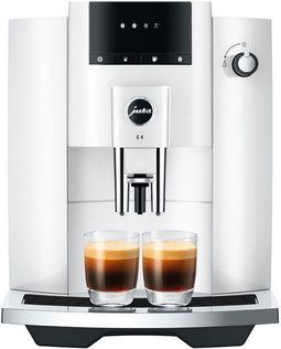 JURA E4 - Volautomatische espressomachine - Professionele Aroma-molen - Piano White