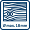 Bosch GBH 18V-18 - Accu boorhamer - KickBack Control Vibration Control