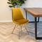 Kick Kuipstoel Velvet Goud - Goud Frame