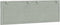 vidaXL Hanko - Hoofdbordkussen - Fluweel - 120 x 45 cm - Lichtgrijs