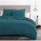 Home Linge Passion - Dekbedovertrekset 3-delig - Microvezel 240 x 260 cm - Eendenblauw