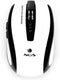 NGS White Flea Advanced - Draadloze muis - 5 knoppen - Zwart / wit
