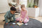 BS Toys Geobord - Motoriekspel - Educatief spel - Hout - 18 x 18 cm
