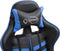 vidaXL - Gamestoel - kunstleer - blauw