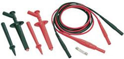 Stäubli SET CAT IV Veiligheidsmeetsnoerenset Banaanstekker 4 mm Banaanstekker 4 mm 1.00 m Zwart, Rood 1 stuk(s)