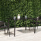 vidaXL - Tuintafel - 110x80x71 - cm - staal - antracietkleurig