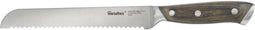Metaltex - Broodmes - Keukenmes - Koksmes - Houten greep - Lemmet 22 cm - Gehele mes 33 cm - Heritage lijn