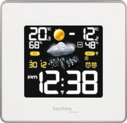 Technoline WS 6440 - Weerstation - Binnen- en buitentemperatuur - Wit