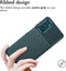 imoshion Hoesje Geschikt voor Motorola Moto G42 Hoesje Siliconen - imoshion Thunder Backcover - Groen