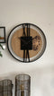 Muurklok - wandklok modern - wandklok 60 cm