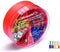 Weidmüller 9025900000 - Assortiment adereindhulzen 0.5 mm² tot 2.5 mm² - Deels geïsoleerd Oranje Wit Geel Rood Blauw