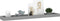vidaXL - Wandschappen - 2 - st - Loggia - 80x15x4 - cm - MDF - grijs