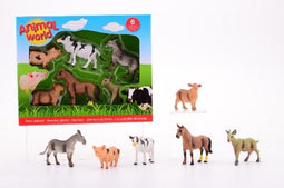Animal World boerderijdieren assortiment in doos