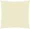 vidaXL - Zonnescherm - vierkant - 5x5 - m - oxford - stof - crèmekleurig