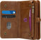 iMoshion Hoesje Geschikt voor iPhone 12 Mini Hoesje Met Pasjeshouder - iMoshion 2-in-1 Wallet Bookcase - Bruin
