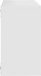 vidaXL - Wandschappen - kubus - 2 - st - 26x15x26 - cm - wit