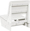 vidaXL - Tuinstoel - 60x64x70,5 - cm - massief - grenenhout - wit