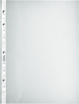 Herlitz folderhoes - DIN A4 - generfd - 0.085 mm - 100 stuks