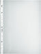 Herlitz folderhoes - DIN A4 - generfd - 0.085 mm - 100 stuks
