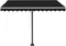 vidaXL - Luifel - automatisch - met - LED - en - windsensor - 350x250 - cm - antraciet