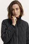 Fransa FRQUILT JA 1 - Dames Jas - Lang model met hoge hals en lange mouwen - XL