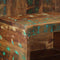 vidaXL - Nachtkastje - 50x27x50 - cm - massief - gerecycled - hout - meerkleurig