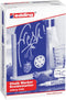edding 4095 krijtstiften in 9 verschillende kleuren - 10 stuks raamstiften - krijtmarkers - Afwasbaar - ronde punt 2-3 mm - krijtstift voor krijtborden, uitwisbaar - voor het schrijven op ruiten, glas, spiegels - schudden en pompen voor gebruik