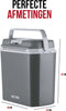DistinQ Koelbox DQCB20GY - Elektrische Koelbox 20L - Koelen tot 18°C en Verwarmen tot 65°C - Grijs