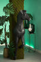 Light & Living Wandlamp Zebra - 161cm - Mat Zwart