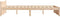 vidaXL - Bedframe - massief - hout - 120x190 - cm