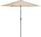 Madison - Parasol Tenerife Round Ecru - 300cm - Beige