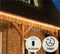 Anna's Collection Ijspegelverlichting - lichtsnoer - 360 led lampjes - warm wit - 720 x 60 cm