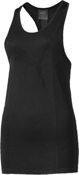 PUMA evoKNIT Seamless Tank Shirt Dames - Fitness & Training - Nylon - Puma Black - Maat S