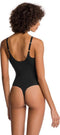 Wolford Beauty Cotton - Bodysuit - Verstelbare bandjes Thong Back - Zwart