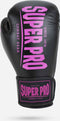 Super Pro Combat Gear Champ - Kickbokshandschoenen - 12oz - Zwart/Roze