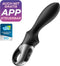 Satisfyer, Bluetooth anale vibrator, Heat Climax, 20,5 cm, met app, met warmtefunctie, gemaakt van siliconen