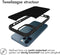 iMoshion Hoesje Geschikt voor iPhone 12 Pro / 12 Hoesje Shockproof - iMoshion Rugged Hybrid Carbon Case - Zwart