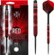 Harrows Red Horizon - Steeltip dartpijl - 90% tungsten 24 g - Rood