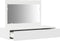 vidaXL - Wandgemonteerde - Kaptafel - Wit - 100x40x70 - cm
