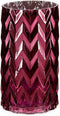 Vaas Getailleerd Oor (van tarwe) Roze Kristal 11,3 x 19,5 x 11,3 cm (6 Stuks)